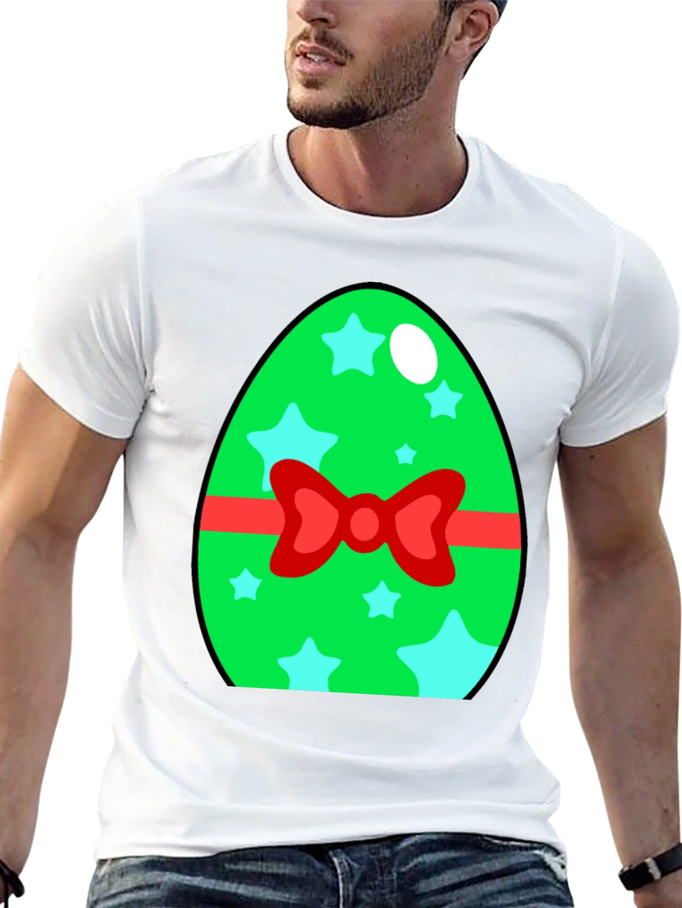 Festive Easter Egg T-Shirt - Cute Holiday Apparel