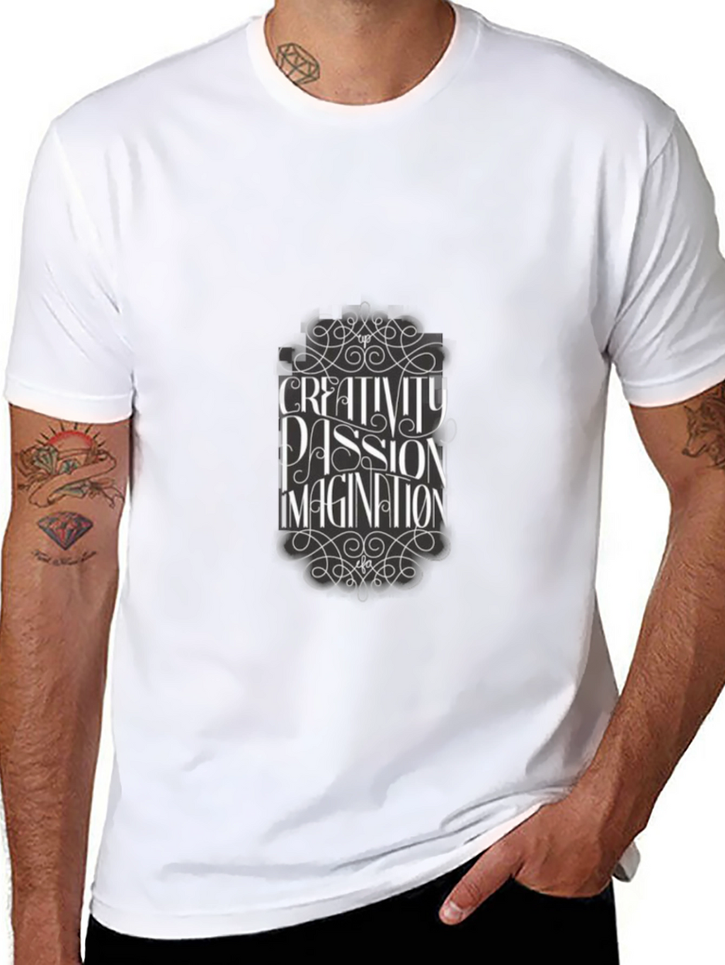 Creative Inspiration T-Shirt - Passion Imagination Design