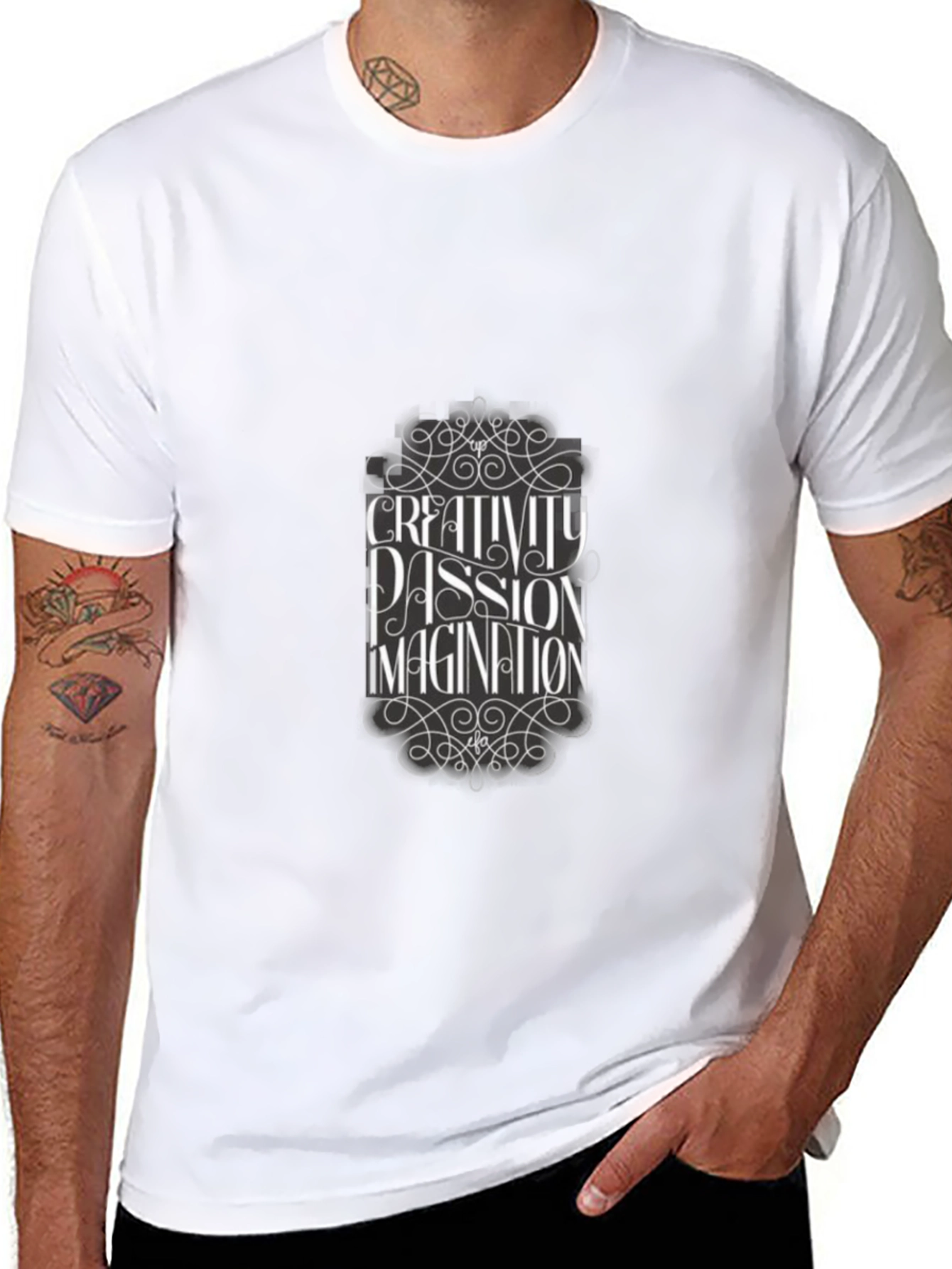 Creative Inspiration T-Shirt - Passion Imagination Design