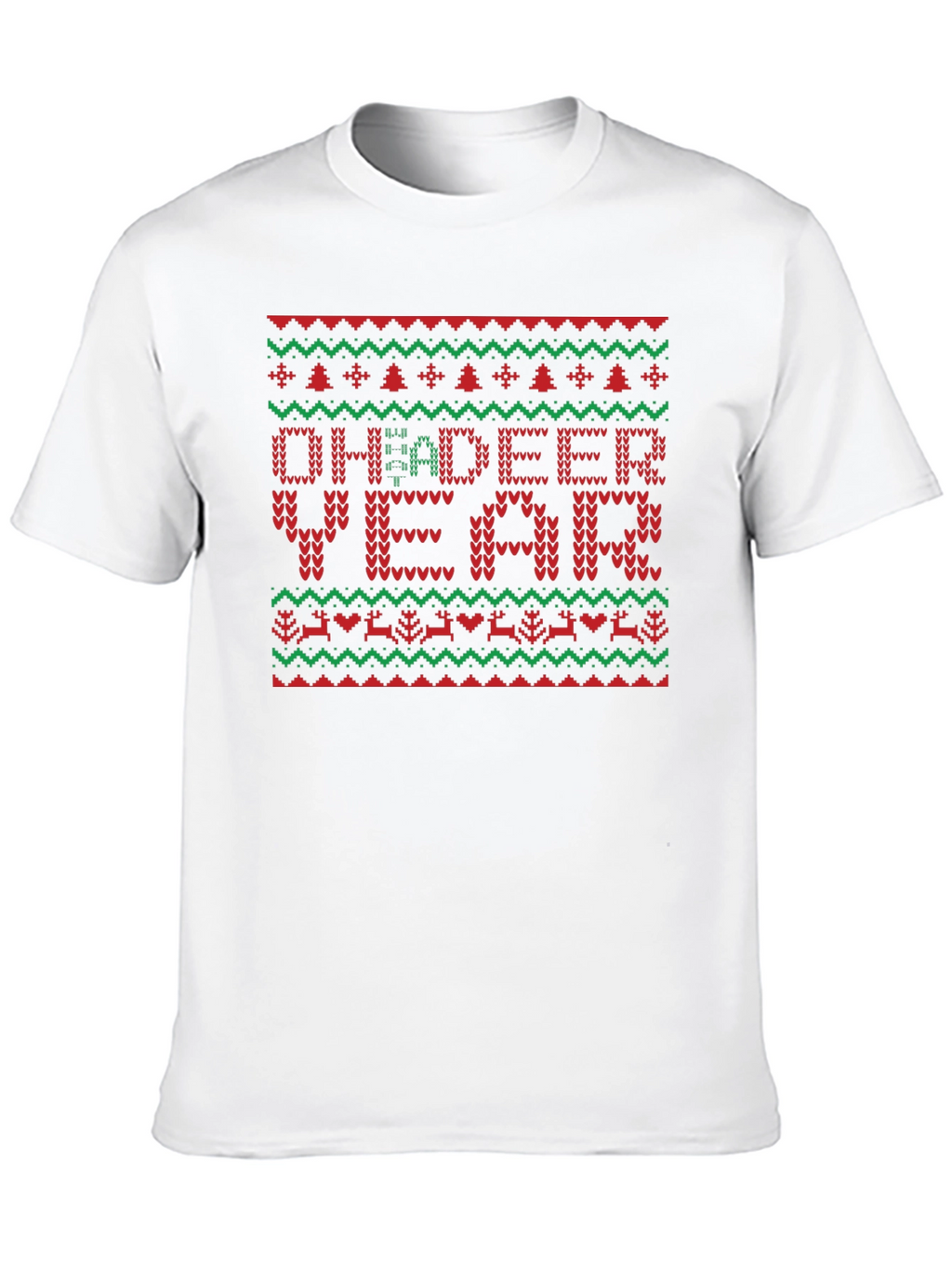 Oh Deeer Year Ugly Christmas Sweater T-shirt