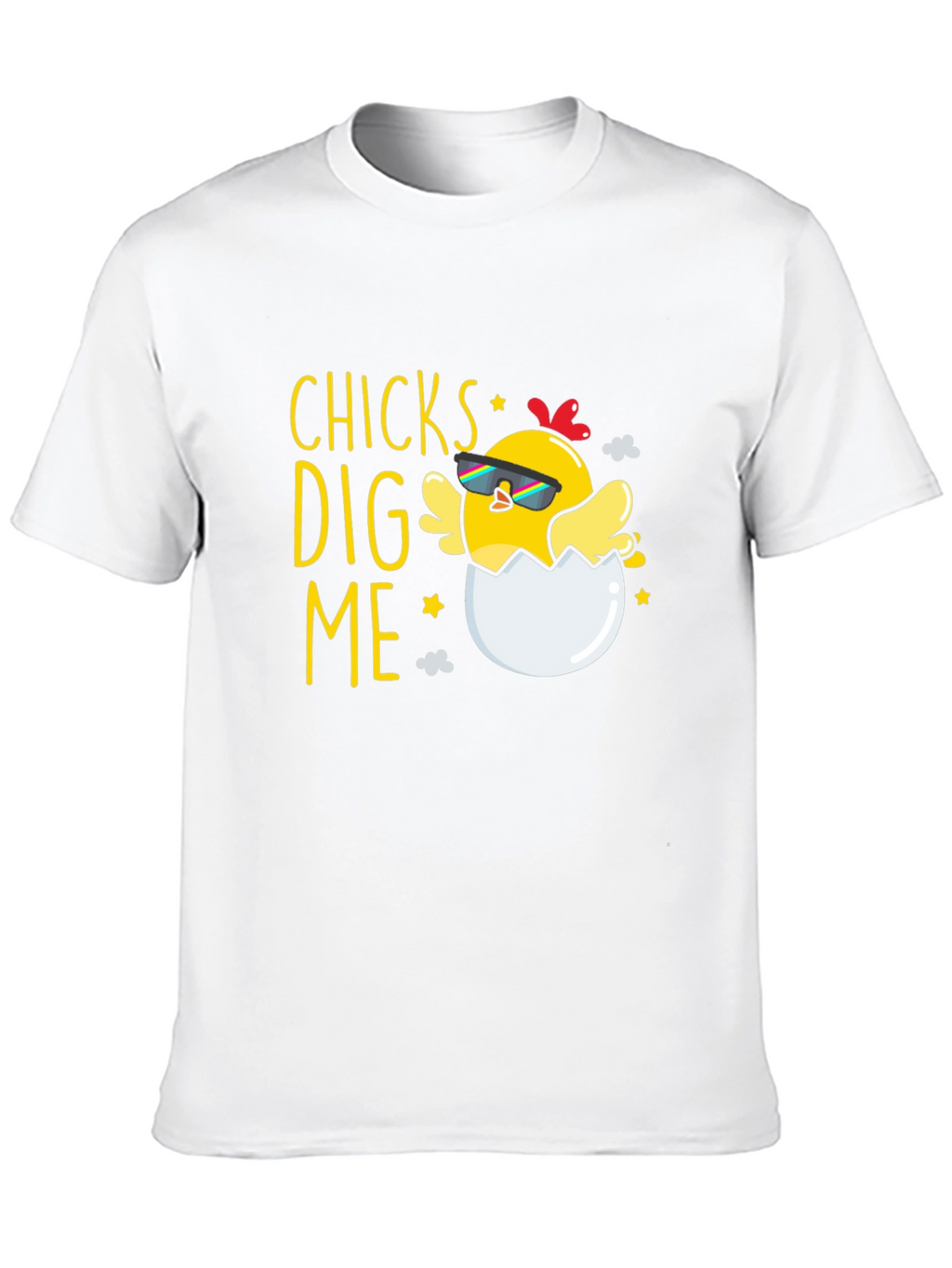 Funny Chicks Dig Me Easter T-Shirt