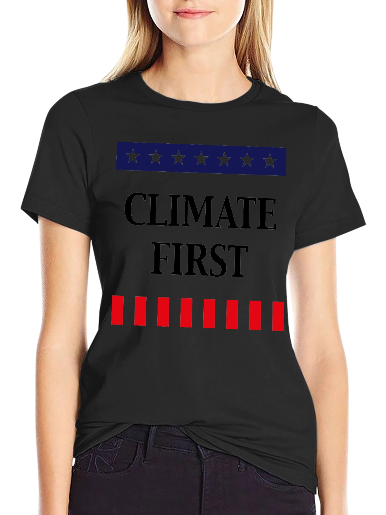 Climate First T-Shirt Political Tee