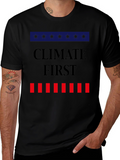 Climate First T-Shirt Political Tee
