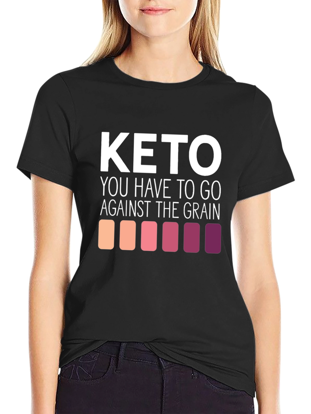 Keto Against The Grain Graphic T-Shirt