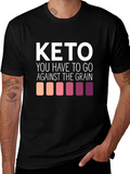 Keto Against The Grain Graphic T-Shirt