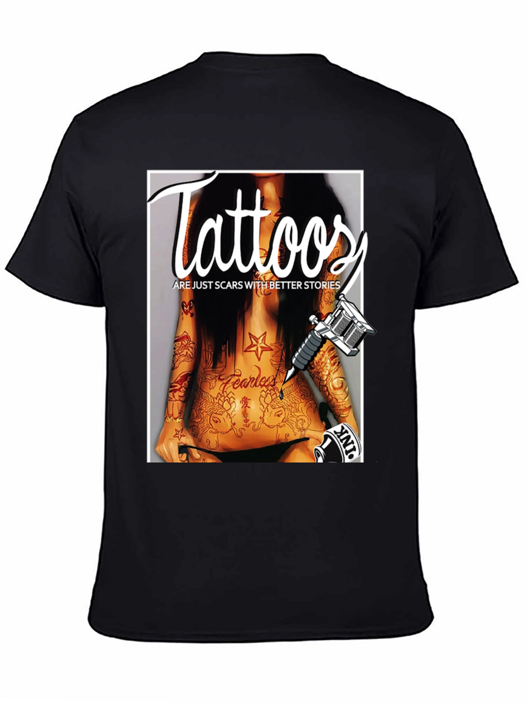 Tattoos Are Just Scars Tee