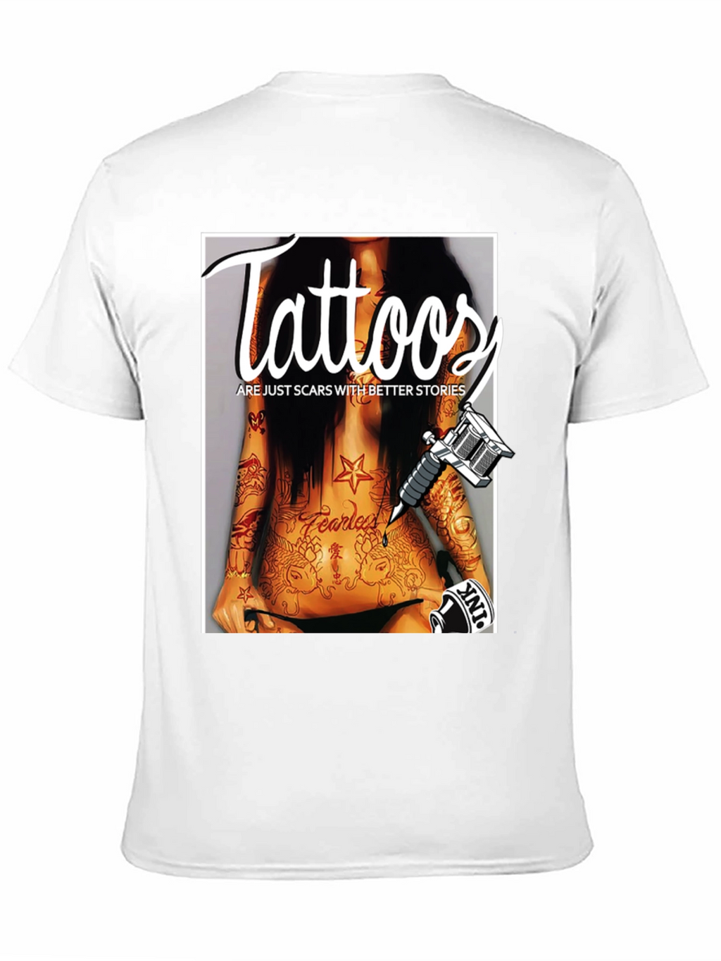 Tattoos Are Just Scars Tee