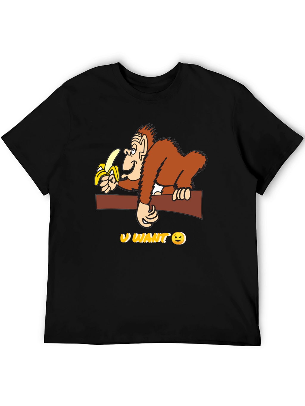 Funny Monkey Banana T-Shirt