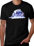 Winter Bush Graphic Tee - Stylish Nature Inspired Design