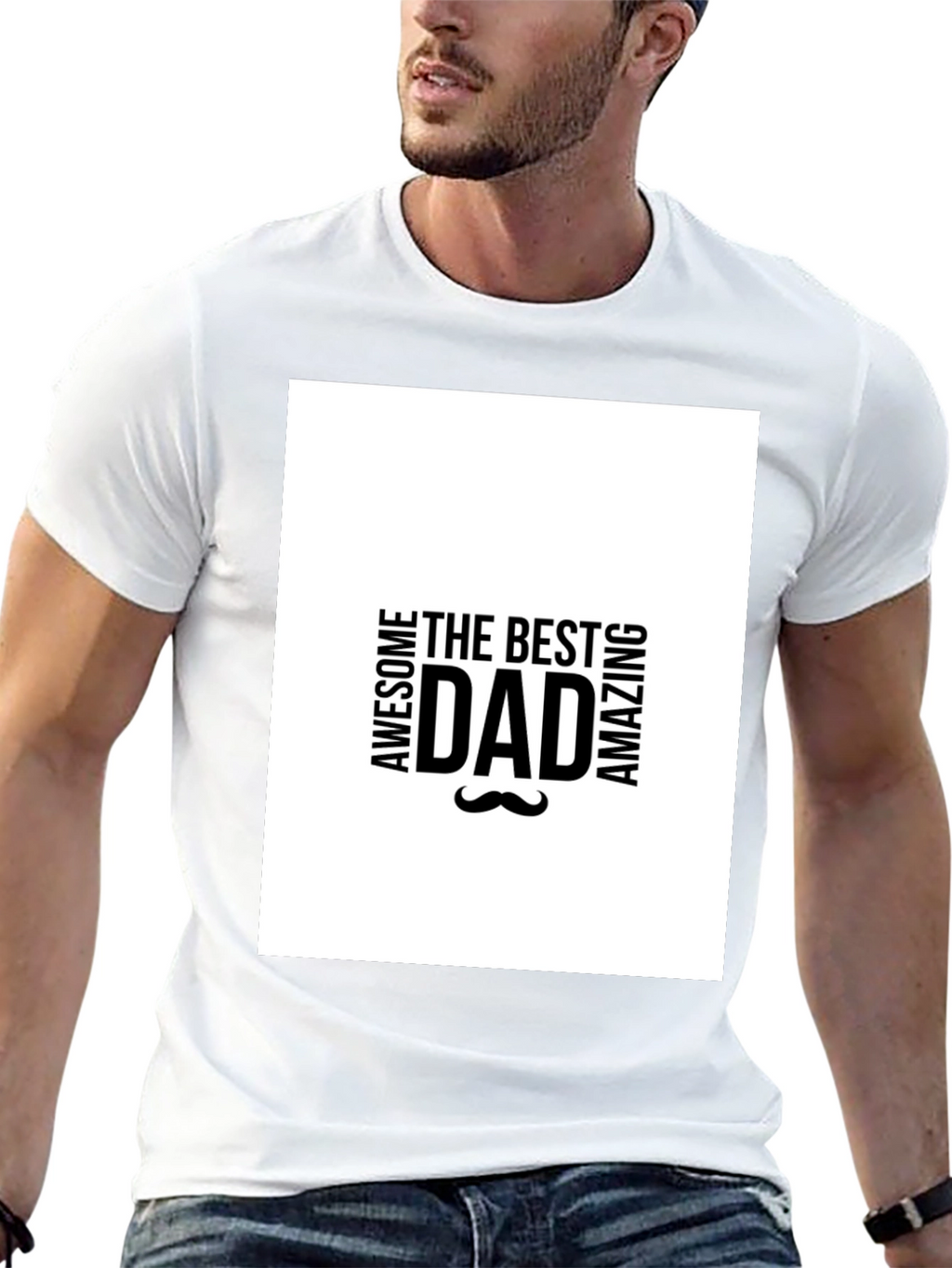 Awesome Dad Graphic Tee - Perfect Fathers Day Gift!