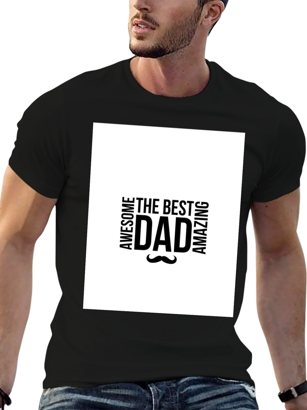 Awesome Dad Graphic Tee - Perfect Fathers Day Gift!