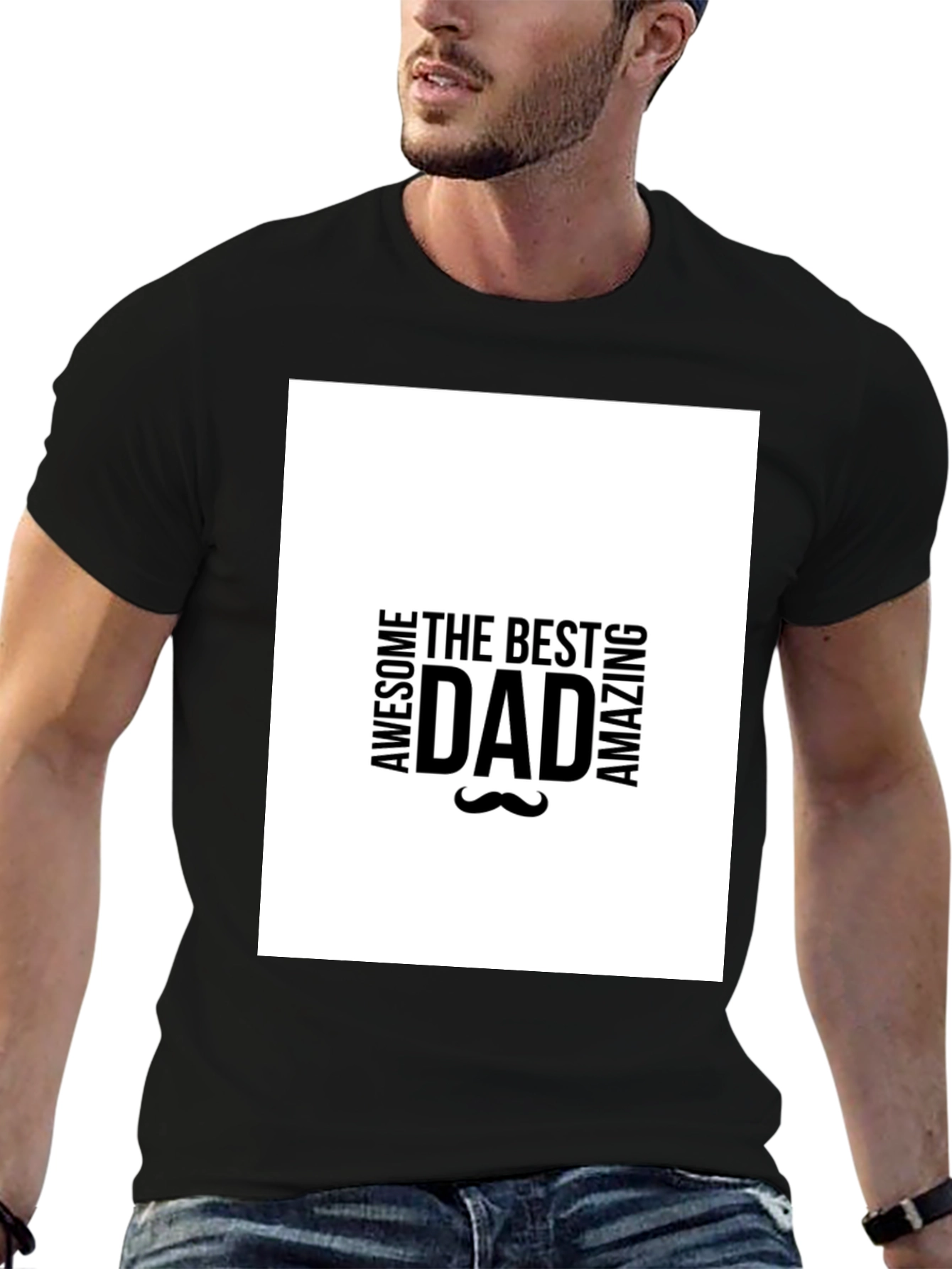 Awesome Dad Graphic Tee - Perfect Fathers Day Gift!