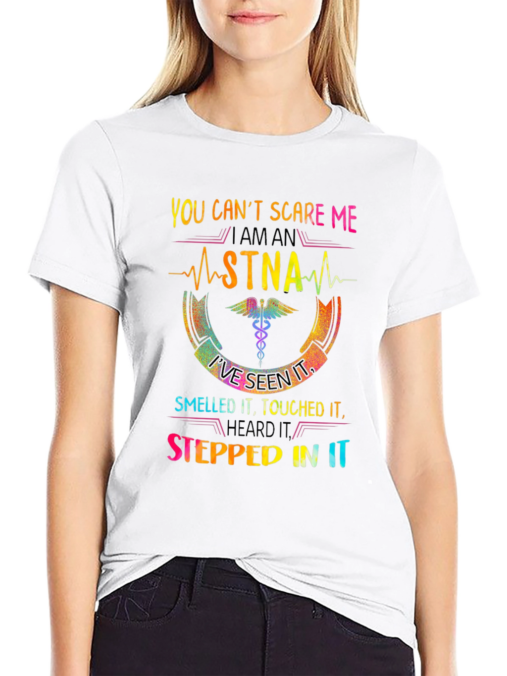 STNA T-Shirt: You Cant Scare Me