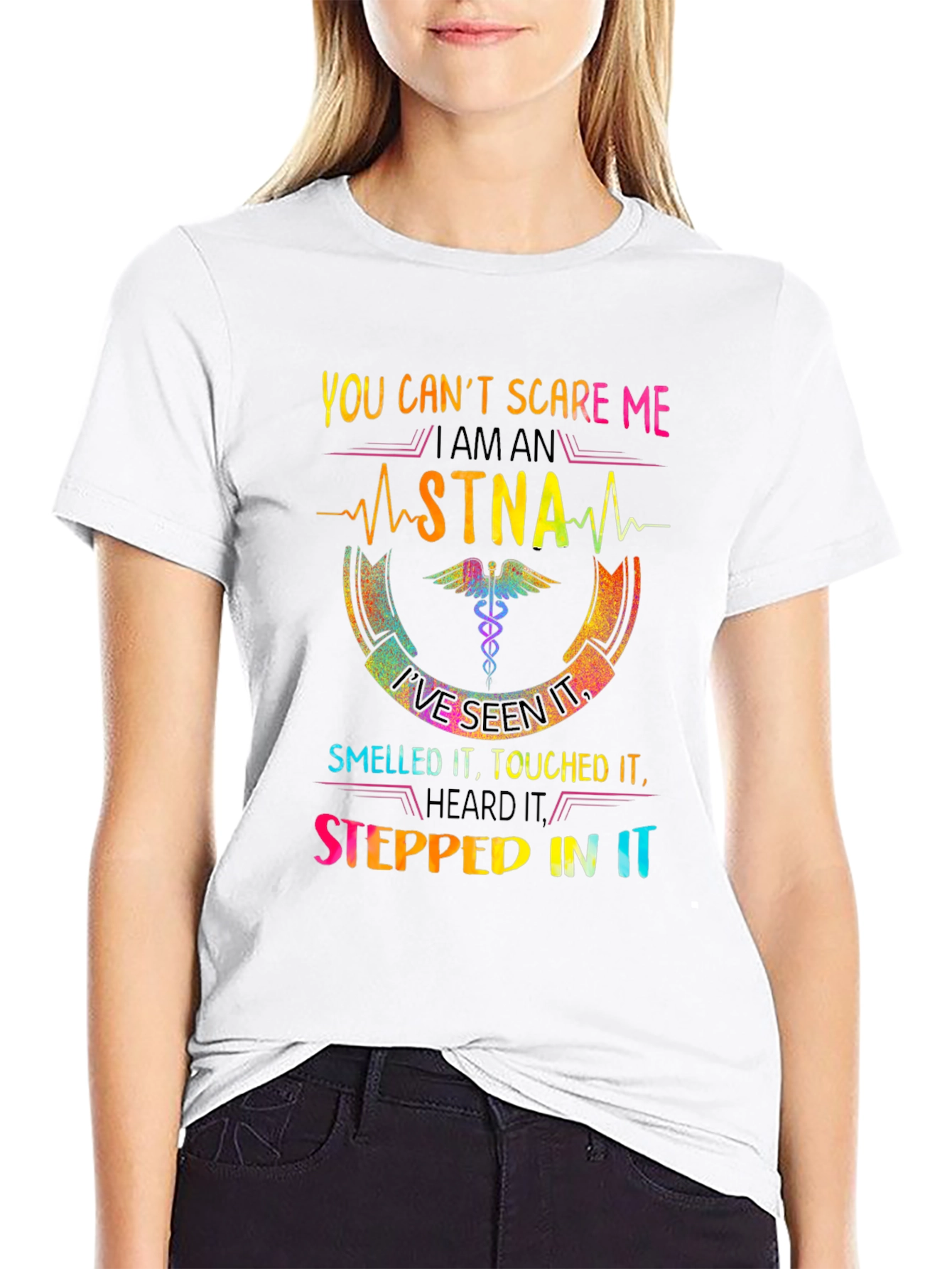 STNA T-Shirt: You Cant Scare Me