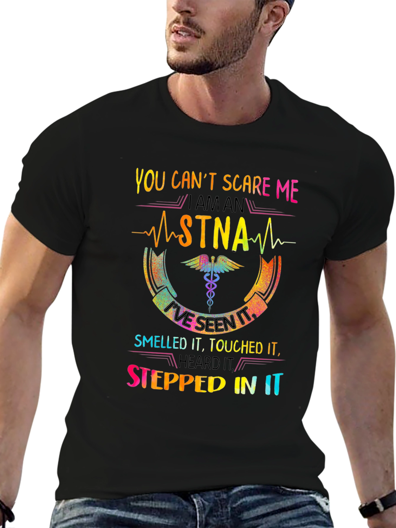 STNA T-Shirt: You Cant Scare Me