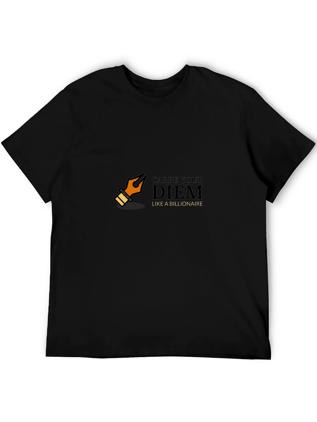 Carpe Diem Billionaire Black T-Shirt