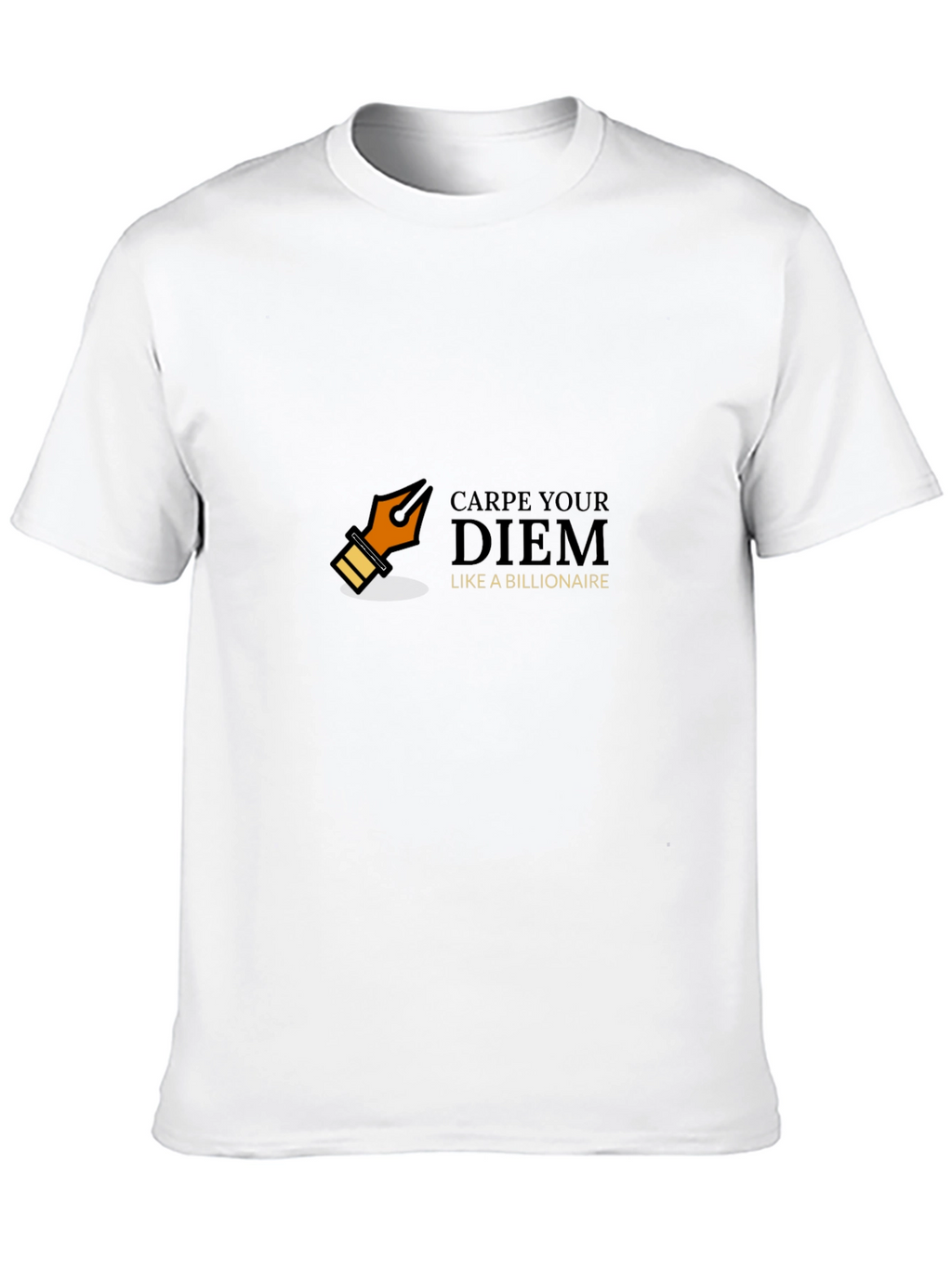 Carpe Diem Billionaire Black T-Shirt