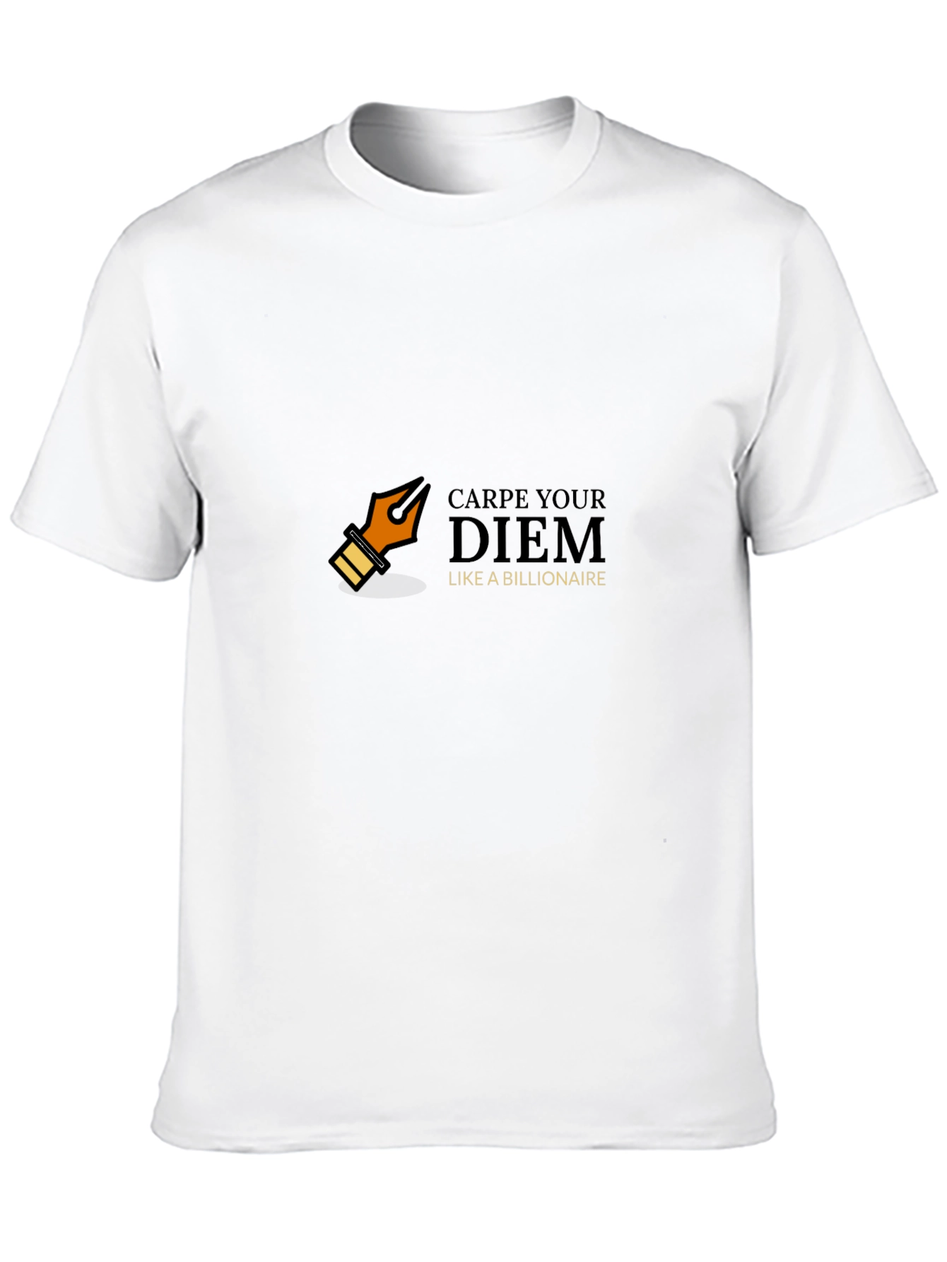 Carpe Diem Billionaire Black T-Shirt