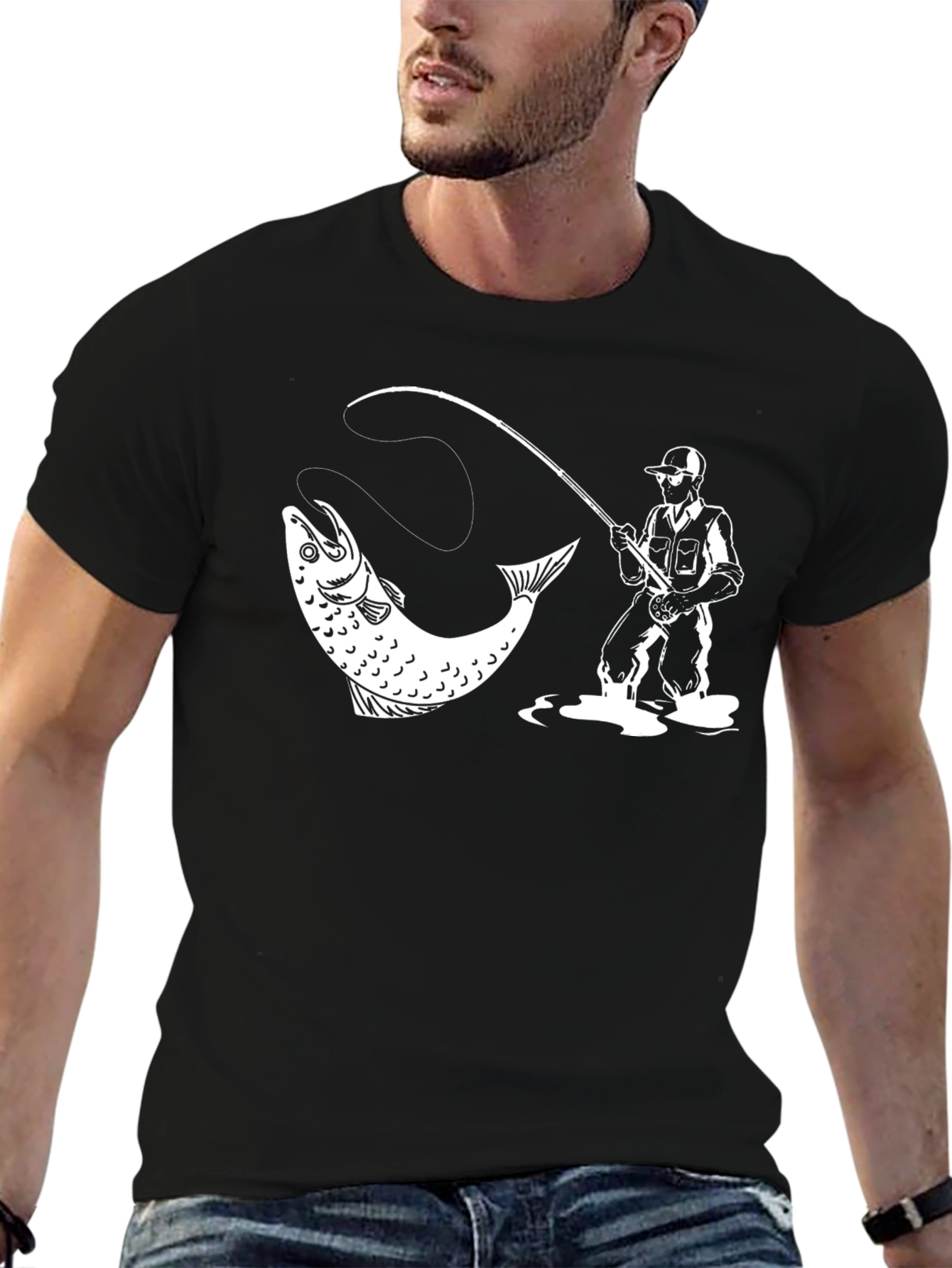 Fishing T-Shirt: Catch of the Day Graphic Tee