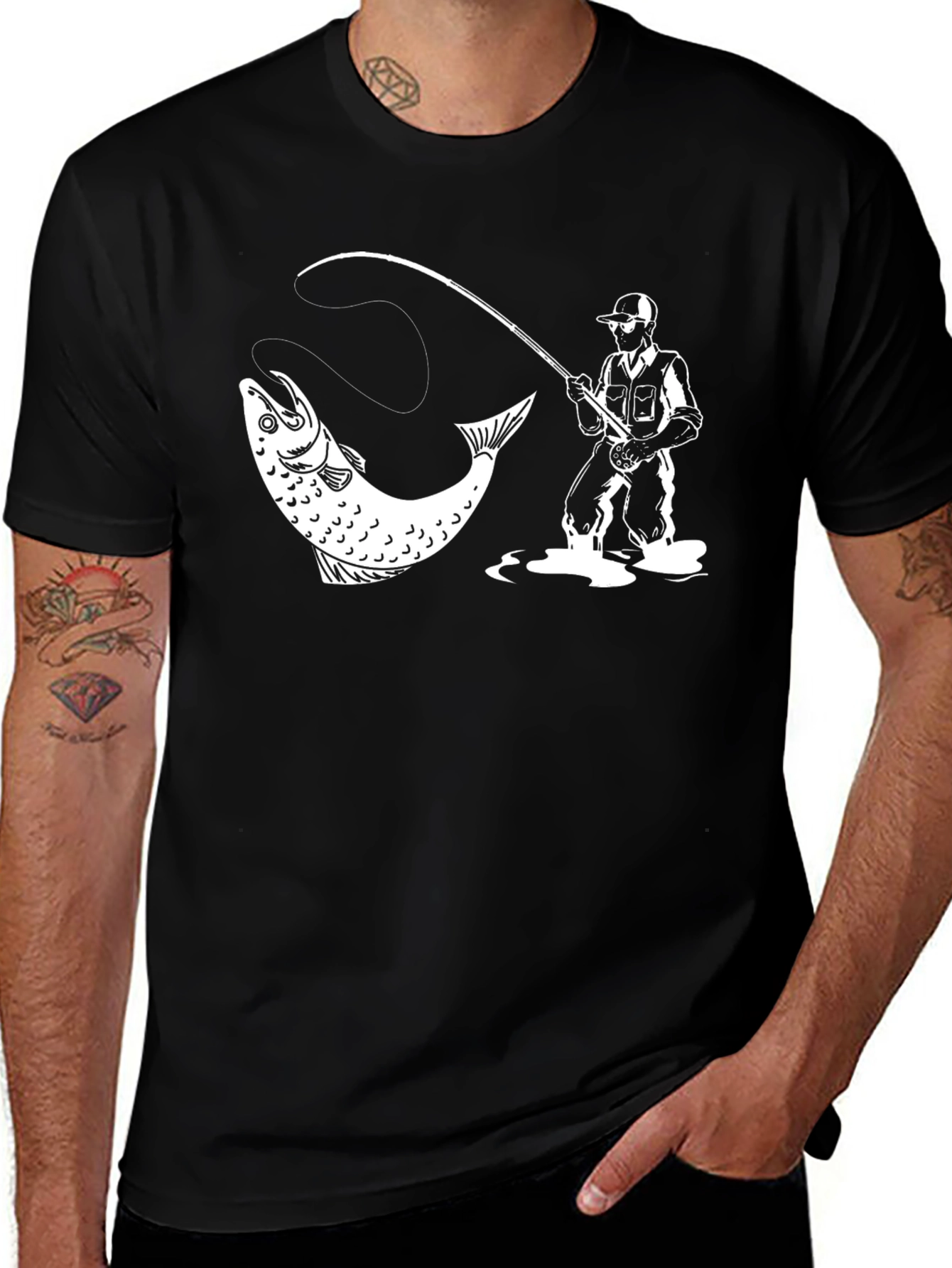 Fishing T-Shirt: Catch of the Day Graphic Tee