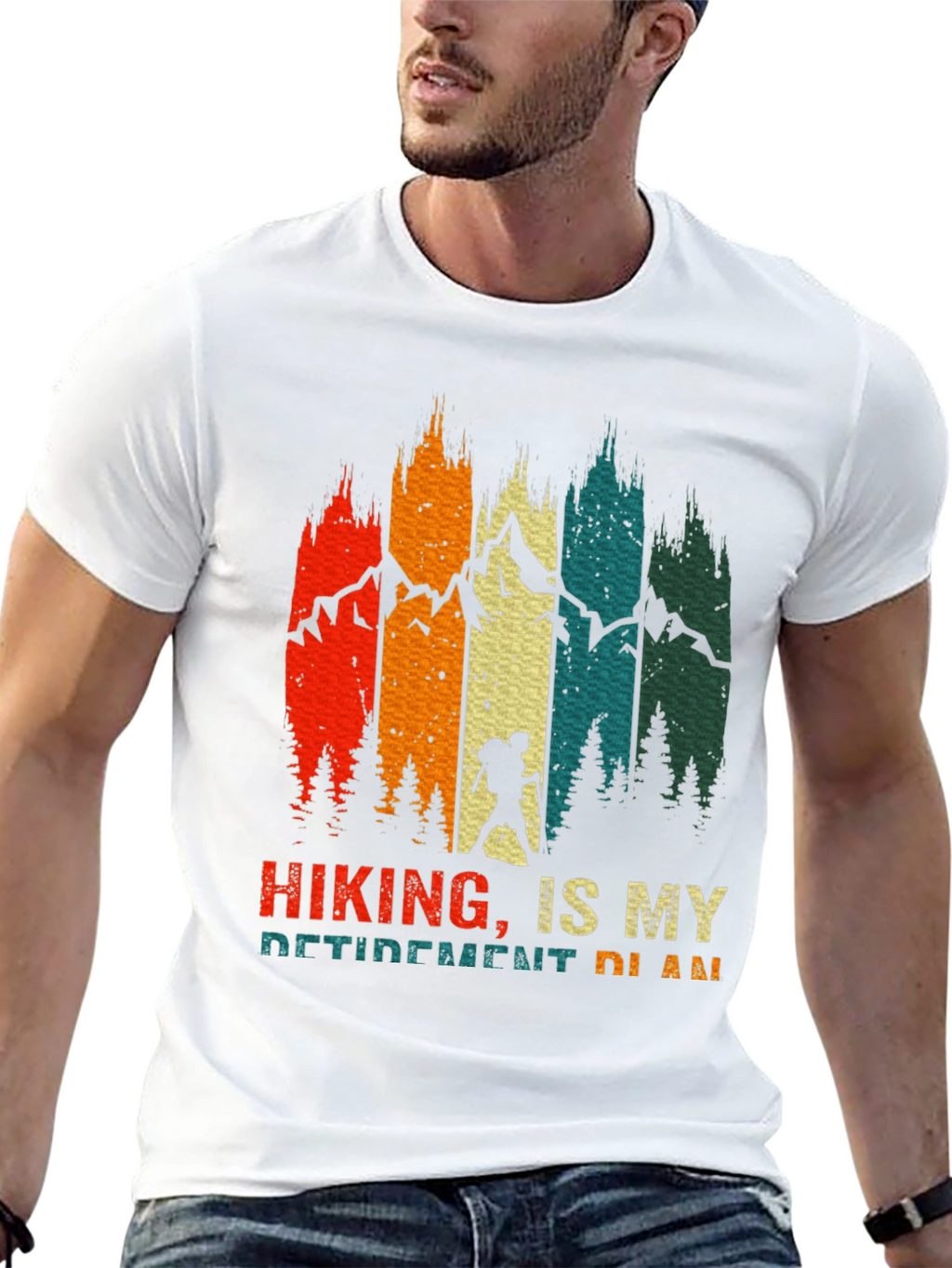 Hiking Is My Retirement Plan Tee