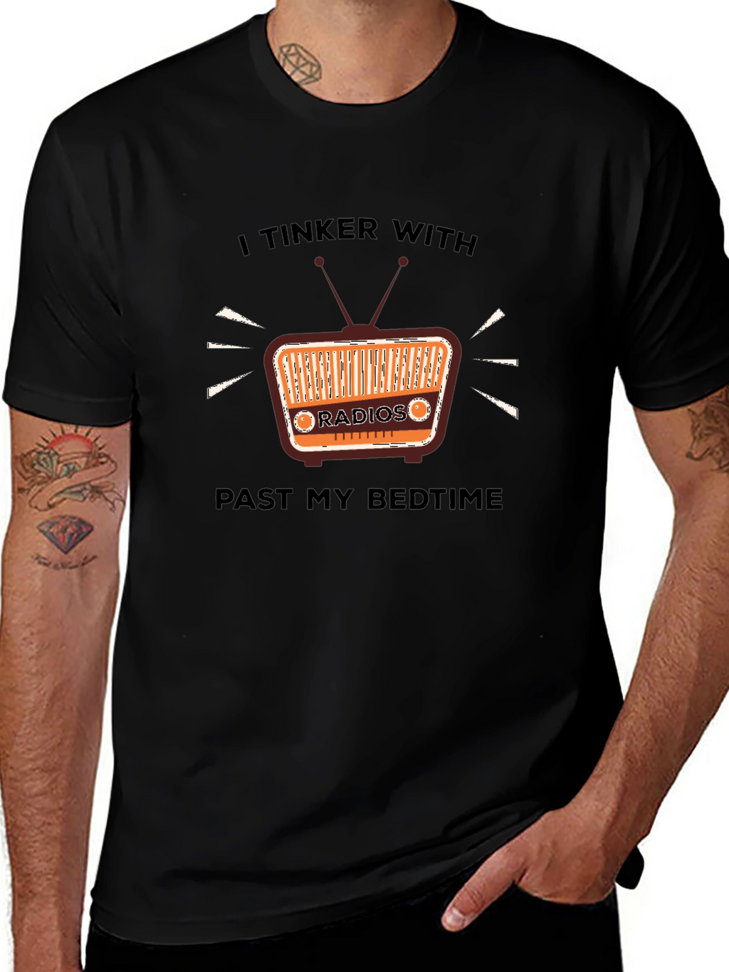 I Tinker With Radios T-Shirt - Hobbyist Apparel