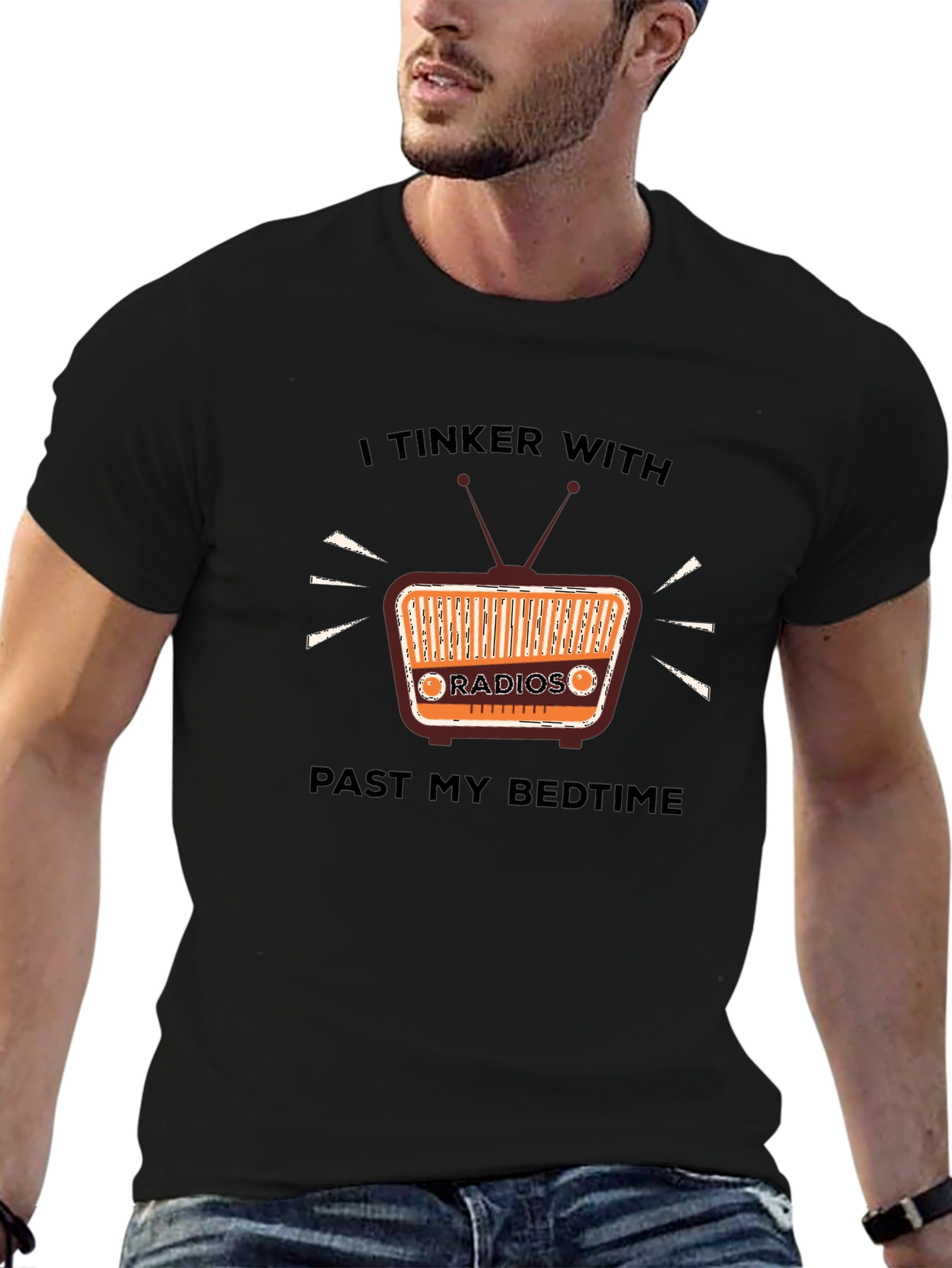 I Tinker With Radios T-Shirt - Hobbyist Apparel