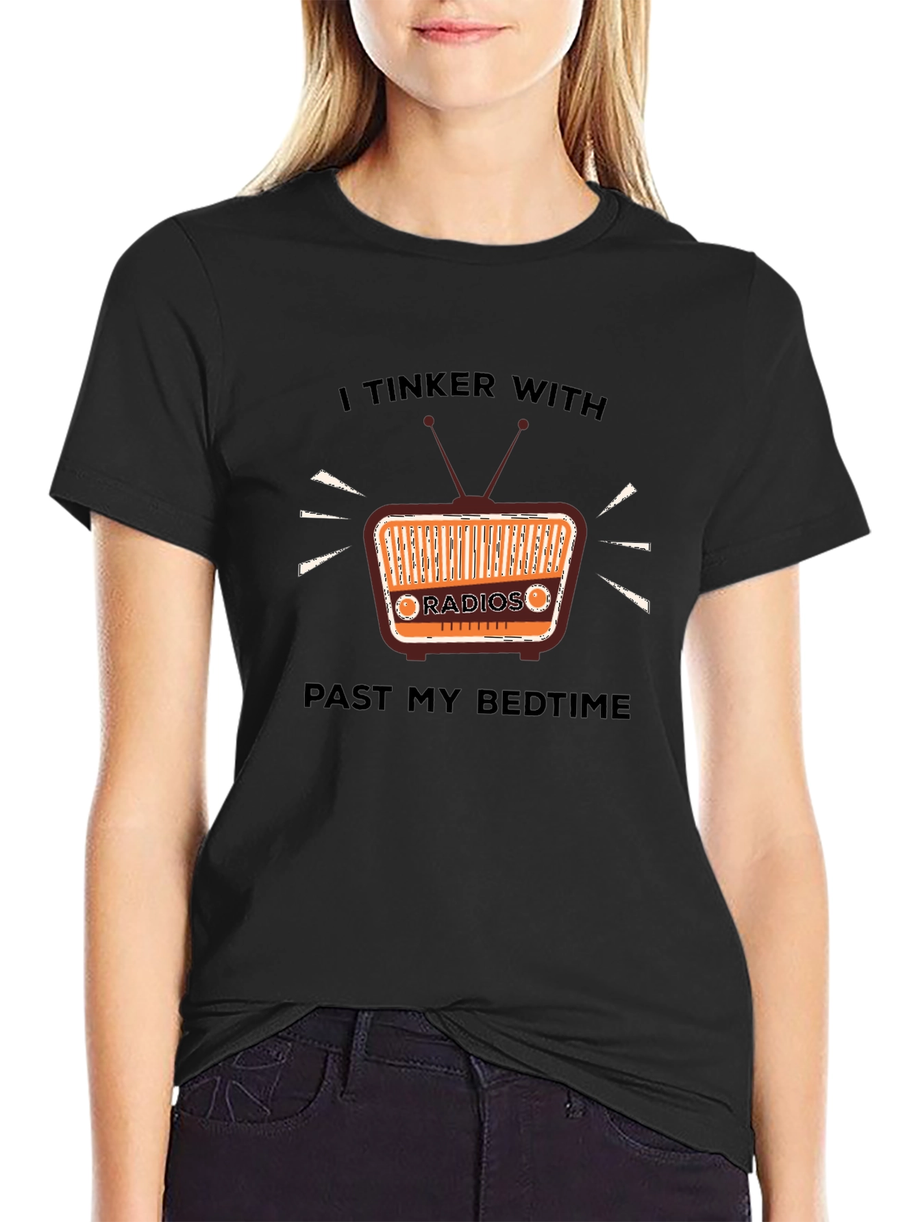 I Tinker With Radios T-Shirt - Hobbyist Apparel