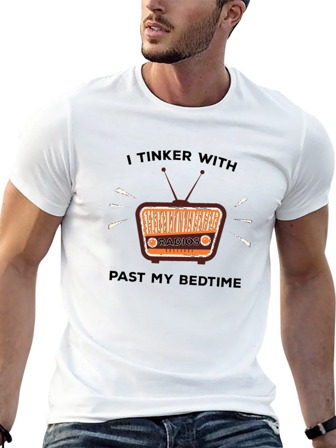 I Tinker With Radios T-Shirt - Hobbyist Apparel
