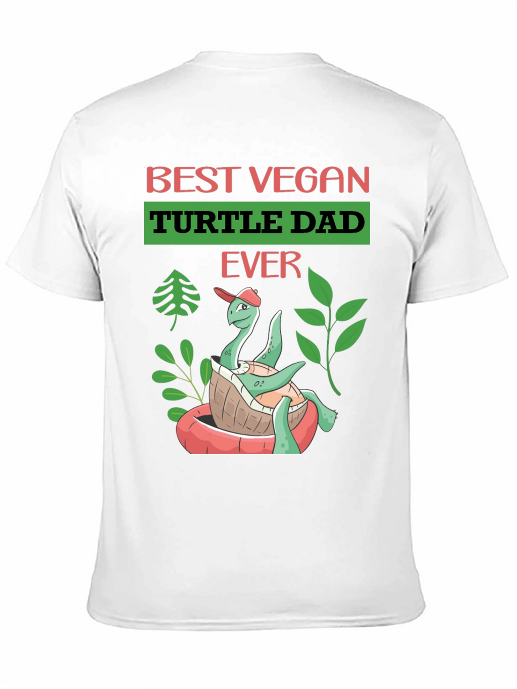 Best Vegan Turtle Dad Ever T-Shirt