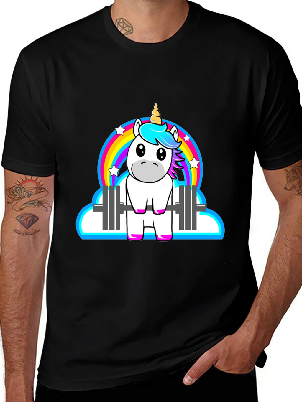 Unicorn Weightlifting T-Shirt