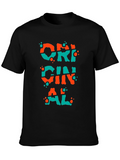 Original Graphic Print Black T-Shirt