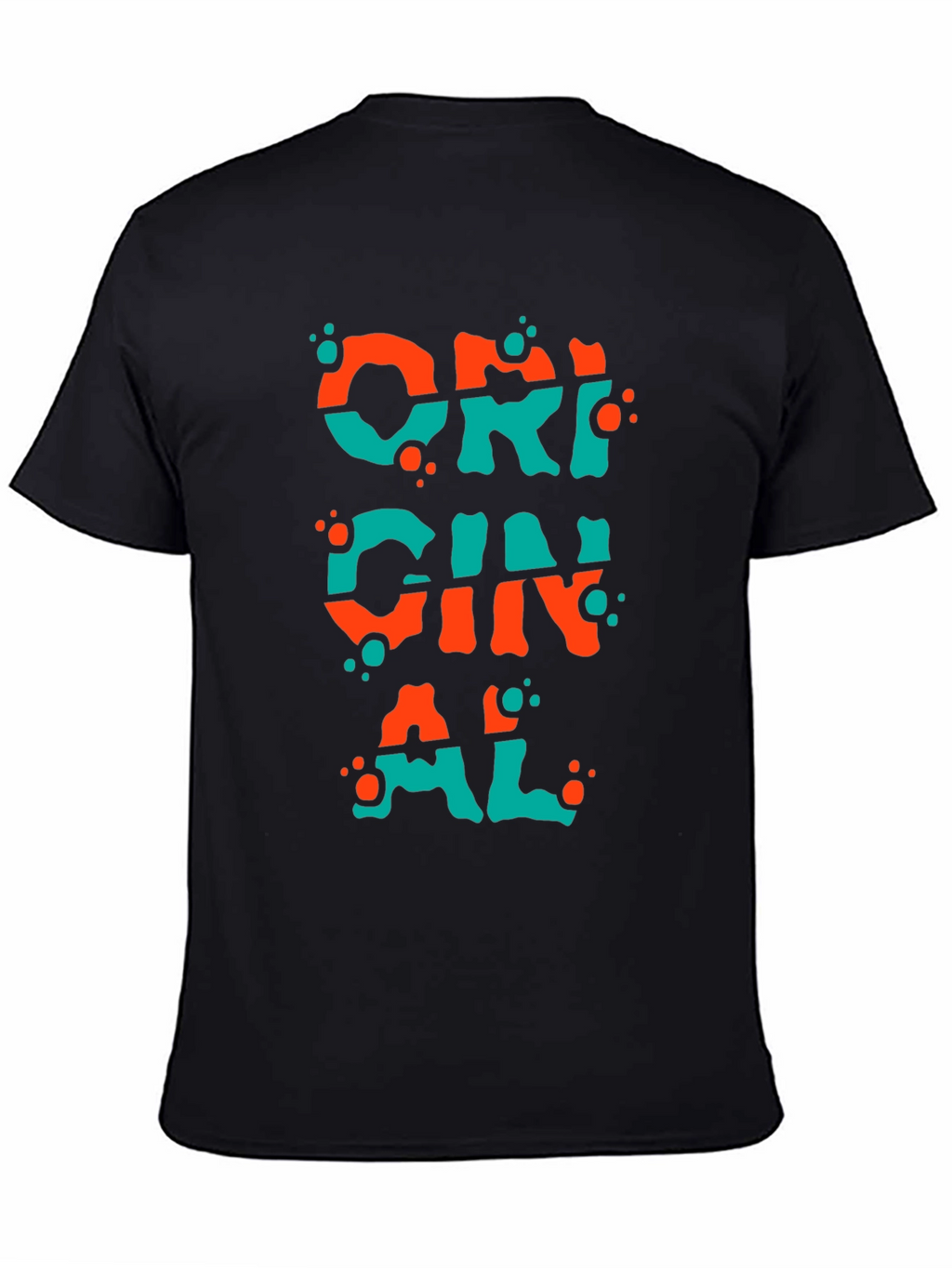 Original Graphic Print Black T-Shirt