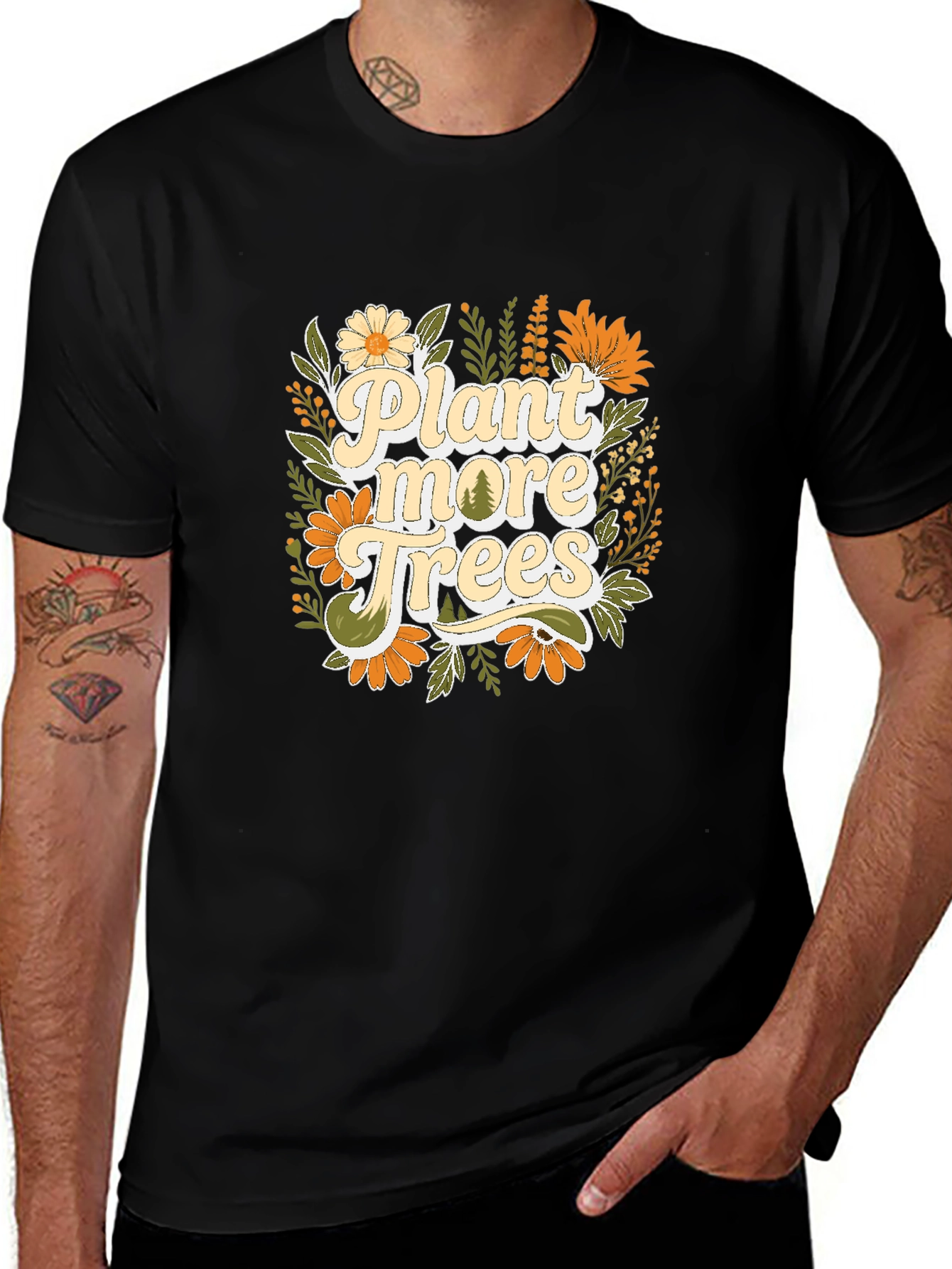 Plant More Trees Graphic T-Shirt