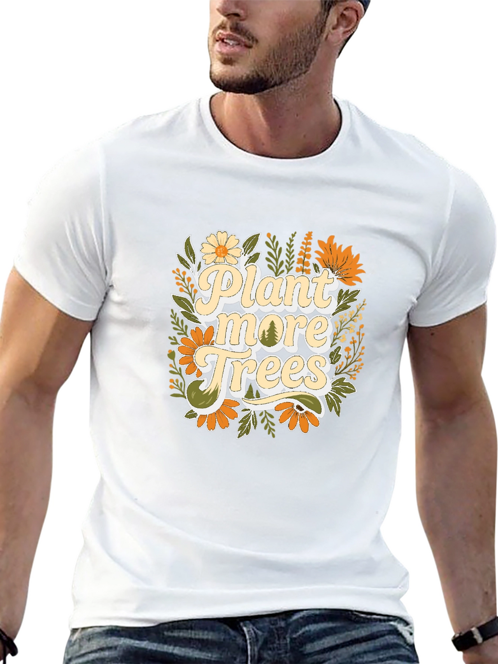 Plant More Trees Graphic T-Shirt