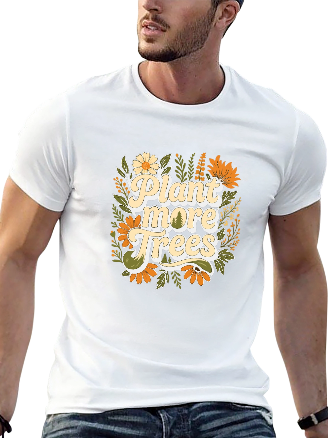 Plant More Trees Graphic T-Shirt