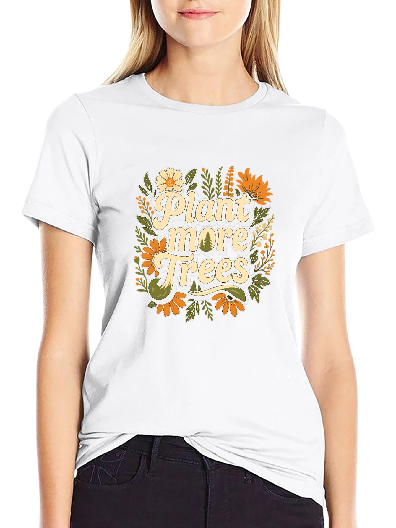 Plant More Trees Graphic T-Shirt