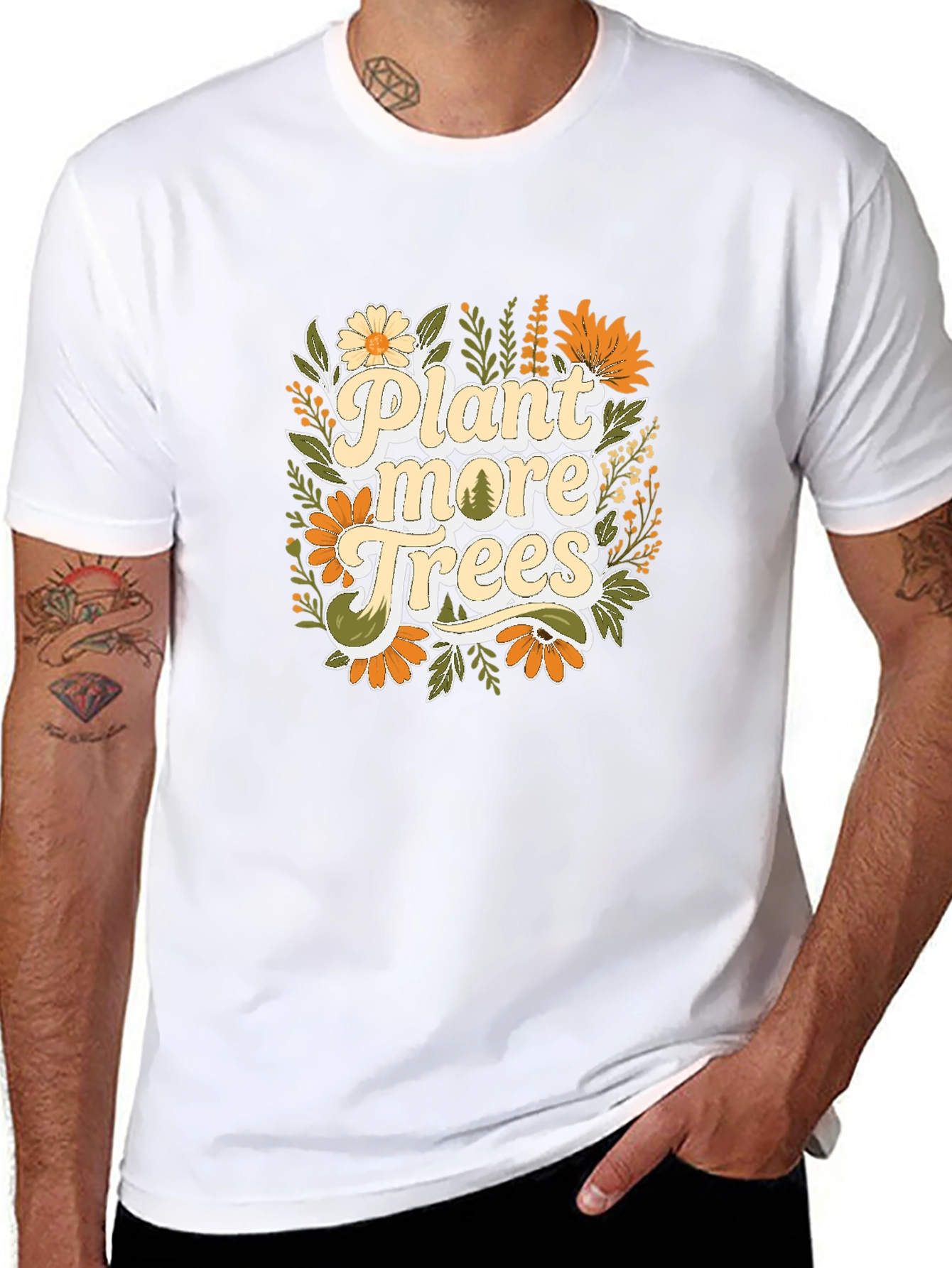 Plant More Trees Graphic T-Shirt