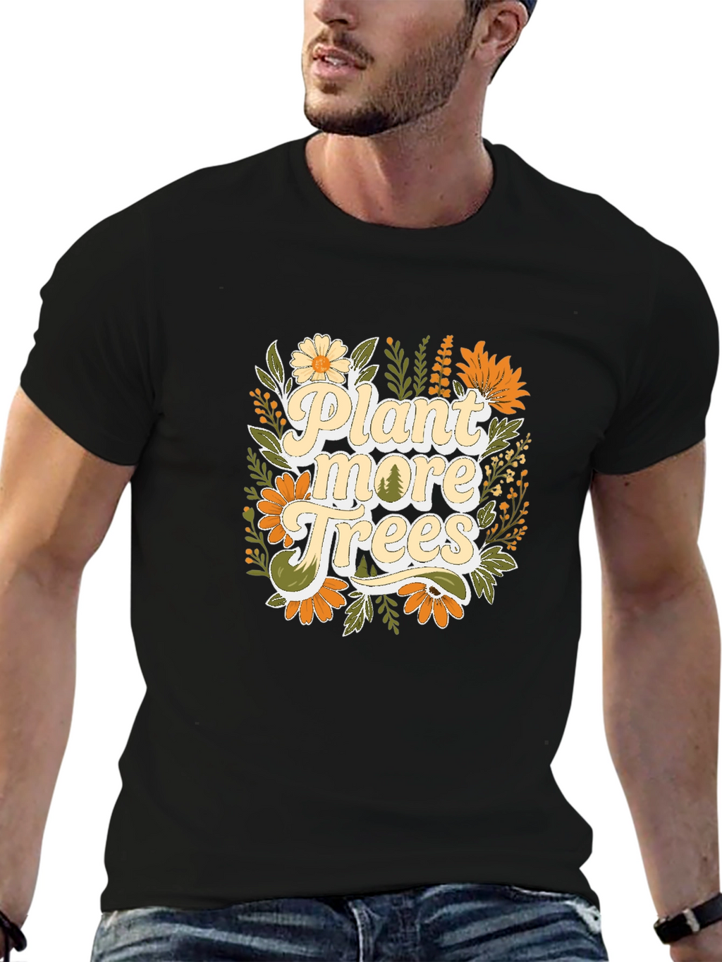Plant More Trees Graphic T-Shirt