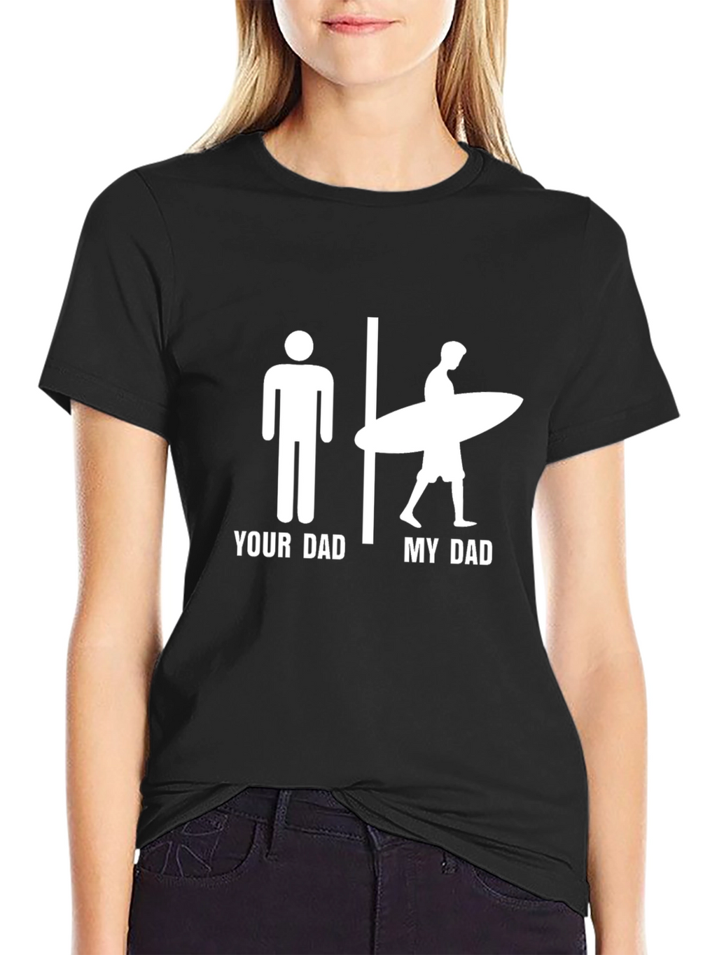 Funny Your Dad My Dad Surfer T-Shirt