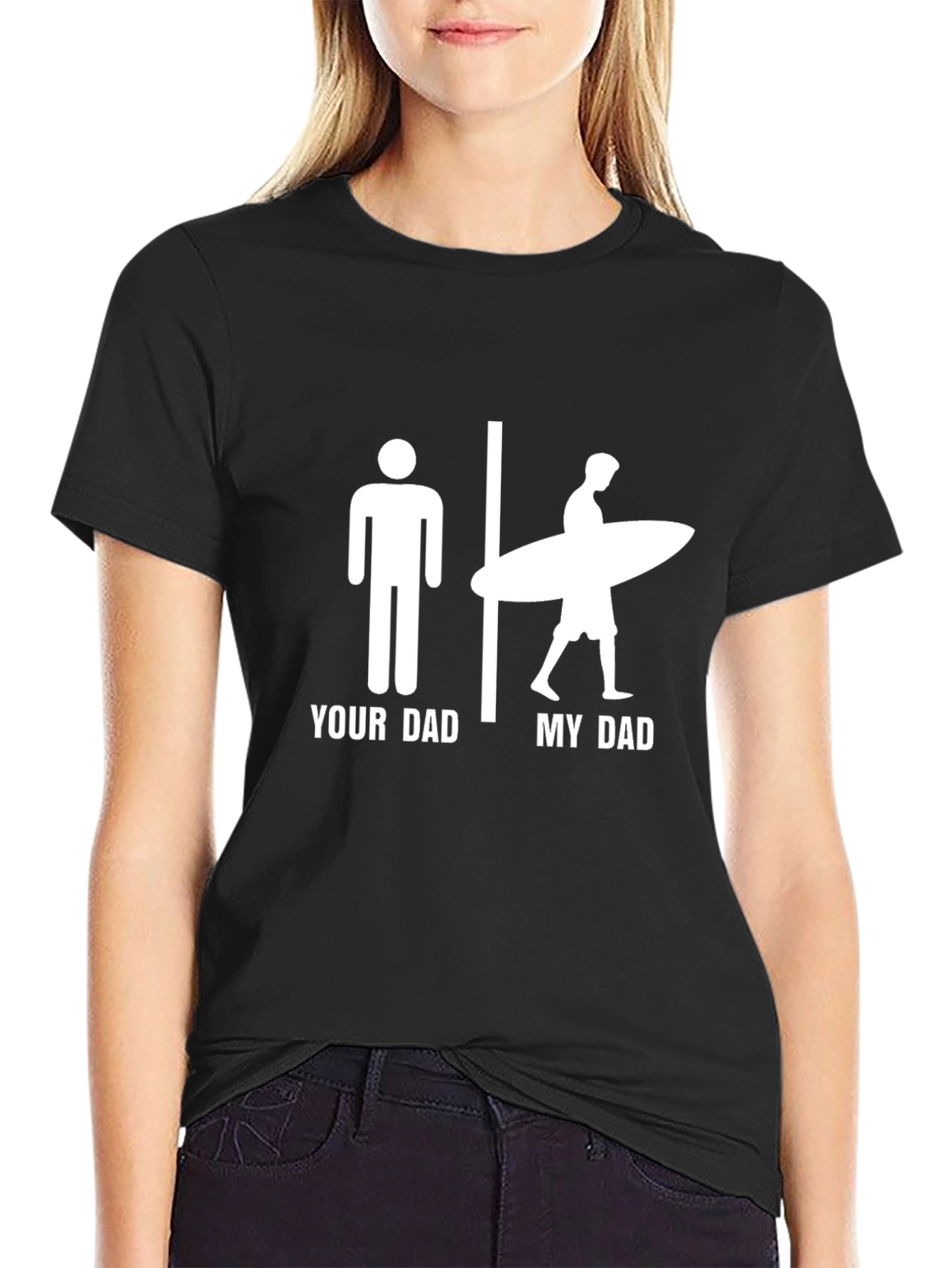 Funny Your Dad My Dad Surfer T-Shirt