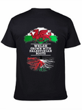Welsh Palestinian Roots Graphic Tee