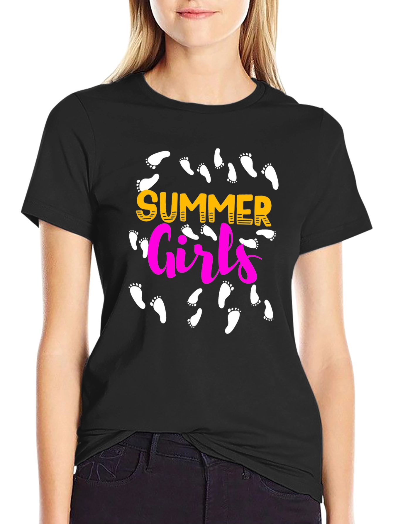 Summer Girls Tee - Fun Beach Vibes T-Shirt