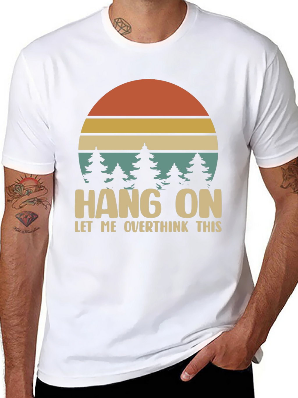 Hang On Overthink Graphic Tee