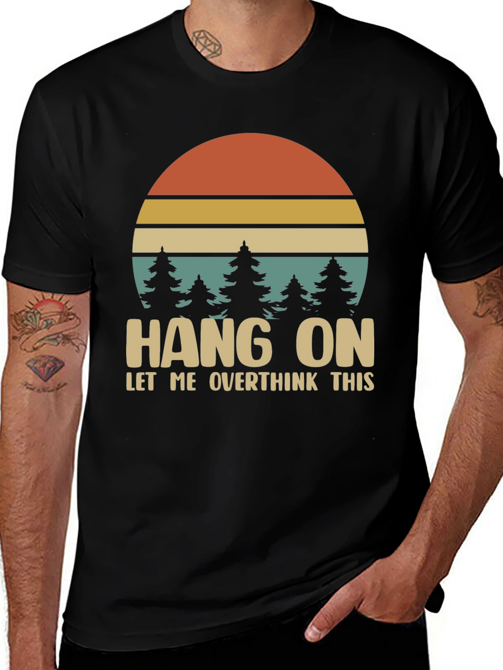 Hang On Overthink Graphic Tee