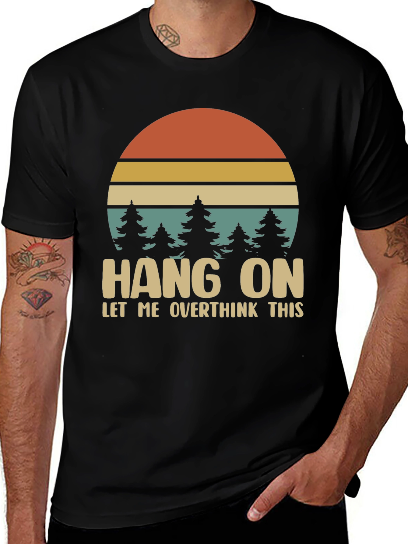 Hang On Overthink Graphic Tee