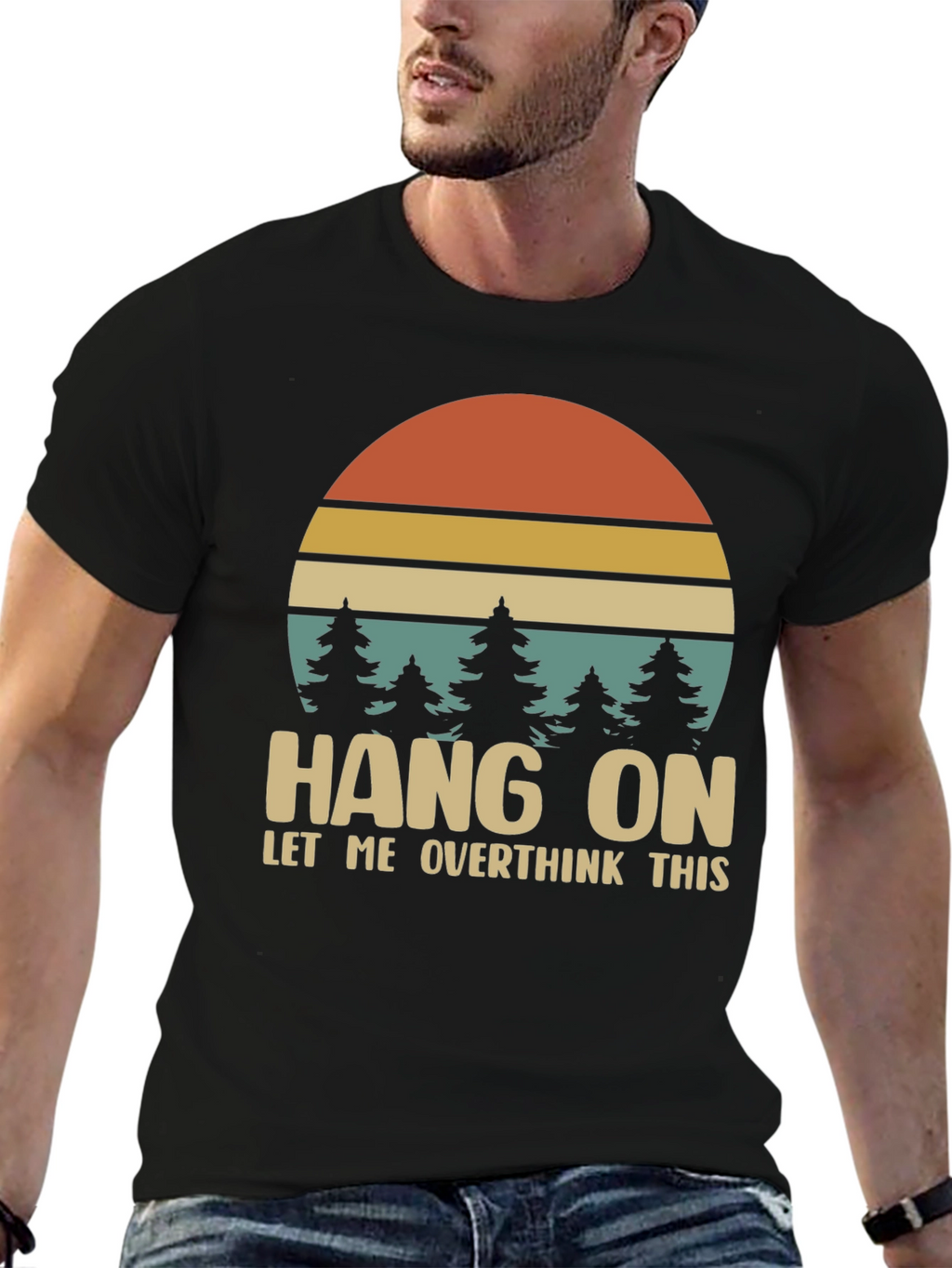 Hang On Overthink Graphic Tee