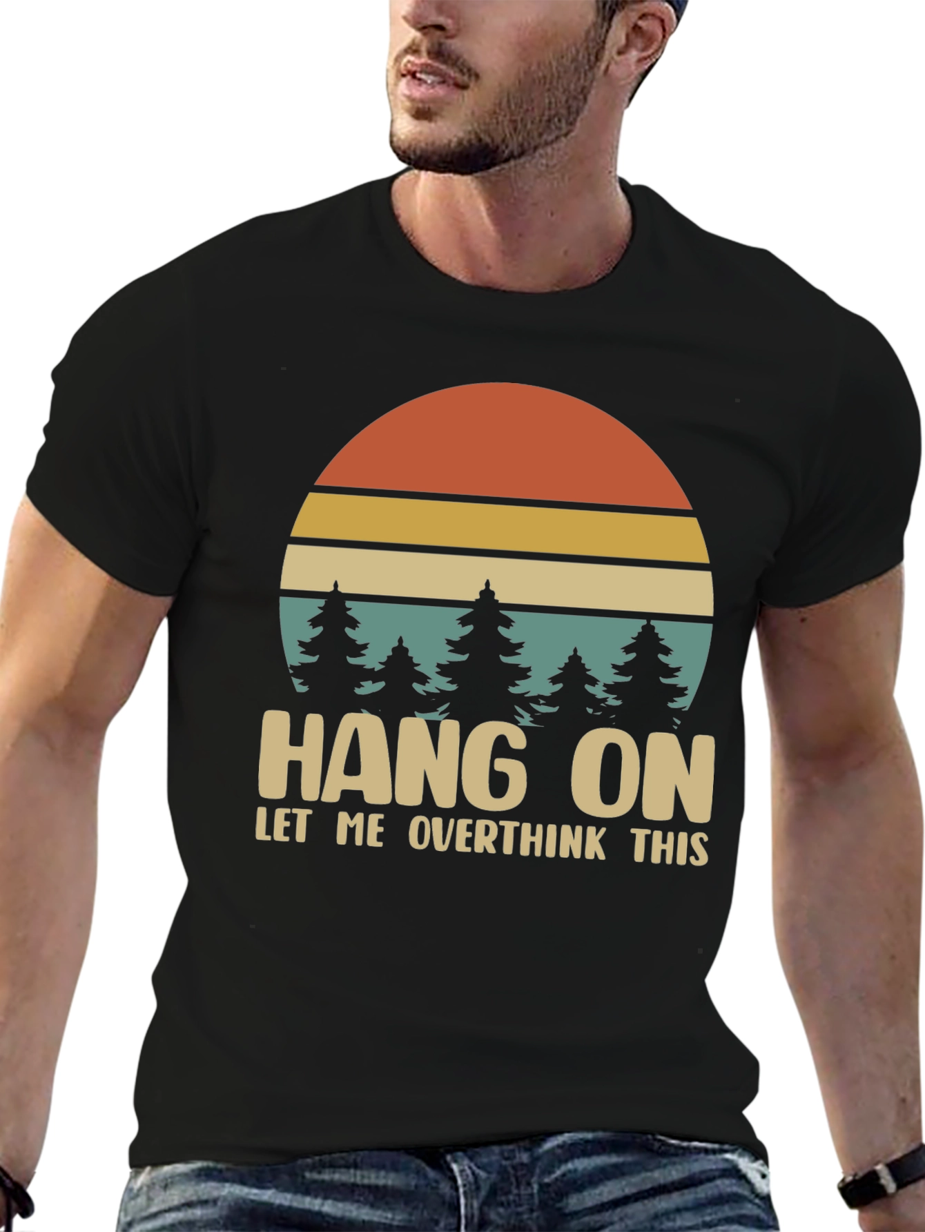 Hang On Overthink Graphic Tee