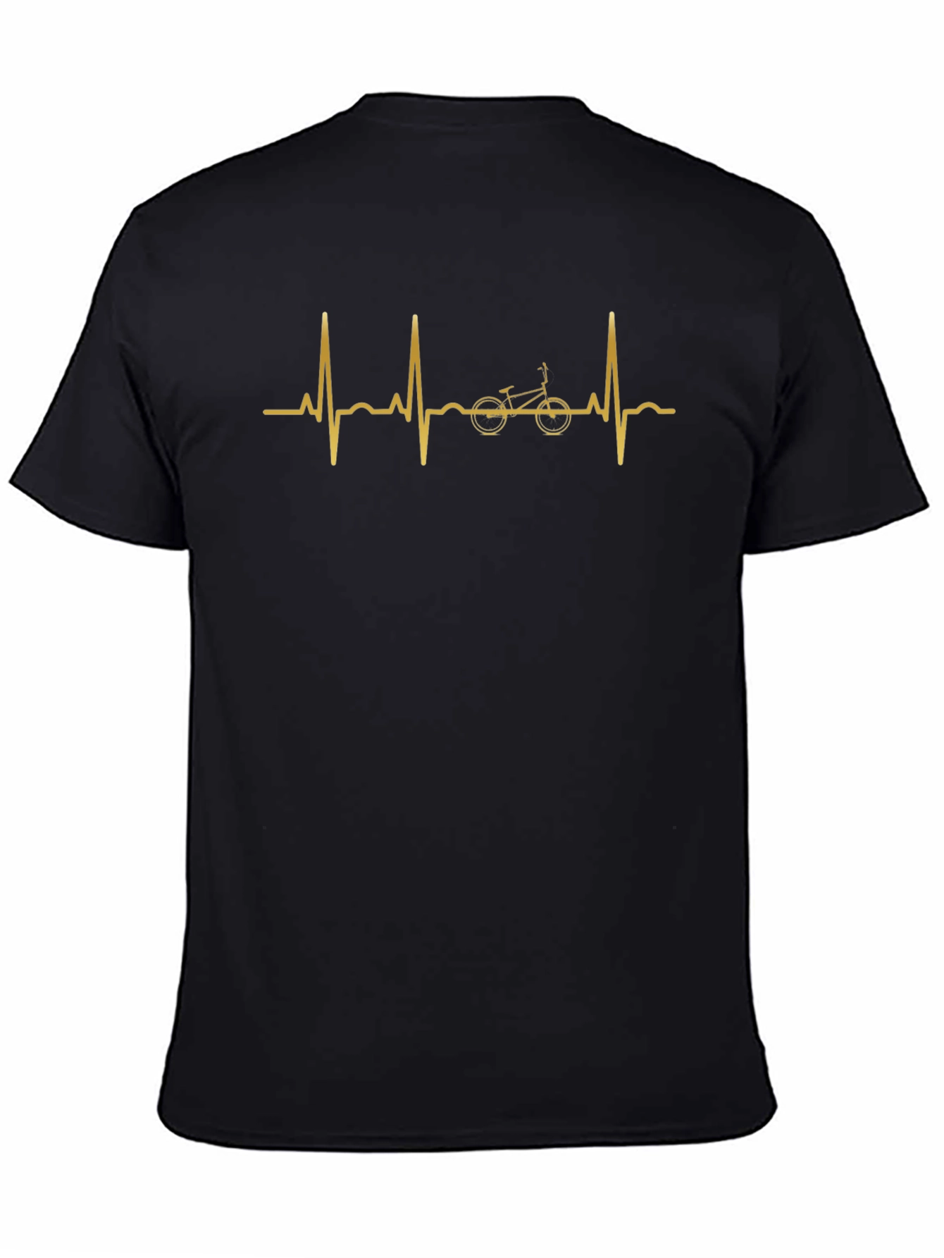 Bike Heartbeat T-Shirt - Cyclist Passion