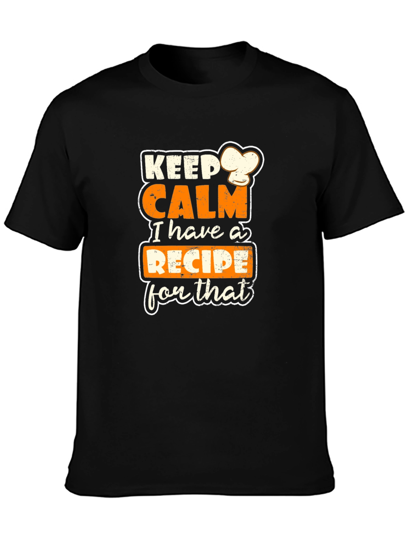 Keep Calm Recipe T-Shirt - Funny Cooking Gift